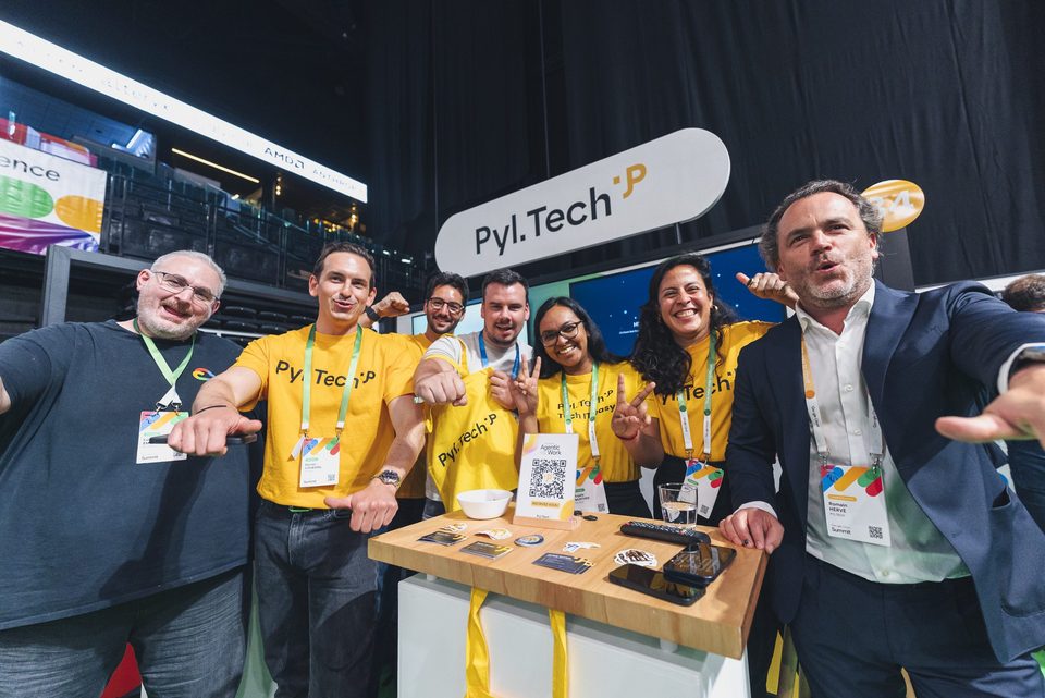 Photo d'équipe stand